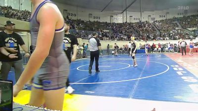 128 lbs Consi Of 64 #2 - Nathan Bircher, Tecumseh vs Kiesen Iwersen, Team Choctaw