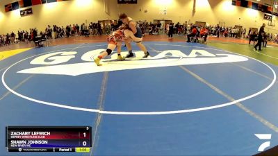 190 lbs Champ. Round 1 - Zachary Lefwich, Osprey Wrestling Club vs Shawn Johnson, New River WC