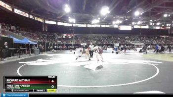 170 lbs Champ. Round 2 - Rafael Avalos, American Falls vs Orinn Hubbard, Redmond