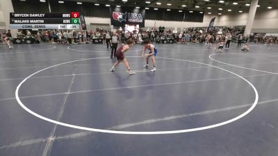 138 lbs Cons. Semis - Malakii Martin, Bear Cave Wrestling Club vs Brycen Dawley, Mat Demon Wrestling Club