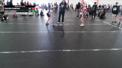 85 lbs Round 3 (6 Team) - Walker Compton, Georgia United Red vs Nick Cherney, Georgia United Blue