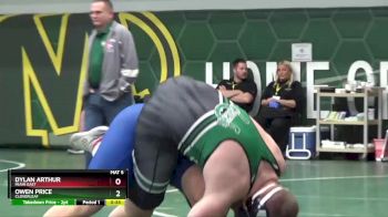 215 lbs Cons. Round 1 - Dylan Arthur, Miami East vs Owen Price, Cloverleaf