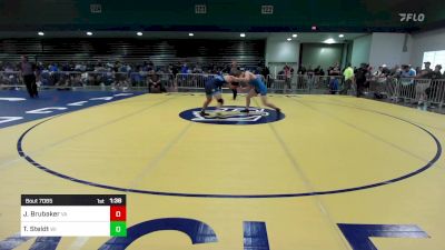 165 lbs Round Of 64 - Jake Brubaker, VA vs Tristan Steldt, WI