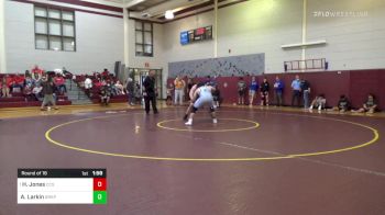 285 lbs Round Of 16 - Hudson Jones, Charlotte Christian School vs Aidan Larkin, Berkeley Prep