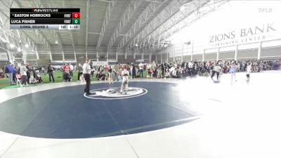 66 lbs Cons. Round 5 - Luca Fisher, Wasatch Wrestling Club vs Easton Horrocks, Uintah Wrestling