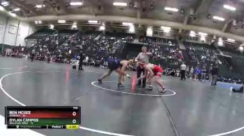 170 lbs Placement Matches (16 Team) - Ben Mcgee, Amherst vs Dylan Campos, Bellevue West