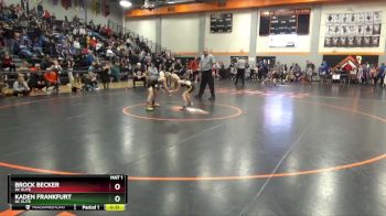 63 lbs 1st Place Match - Kaden Frankfurt, DC Elite vs Brock Becker, DC Elite