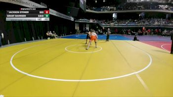 6A 285 lbs Cons. Round 3 - Jackson Stoner, Rockwall vs Grant Bahnsen, Houston Clear Lake