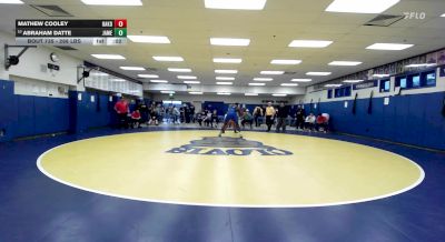 288 lbs Consi Of 8 #1 - Mathew Cooley, Oakdale vs Abraham Datte, James Monroe