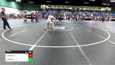 132 lbs Round Of 128 - Dallas Owens, WV vs Kameron Stiffler, AL