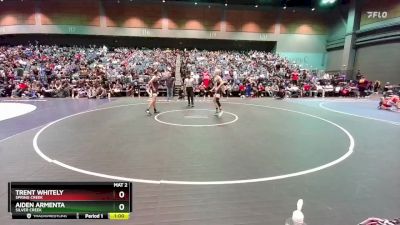 126 lbs Cons. Round 1 - Aiden Armenta, Silver Creek vs Trent Whitely, Spring Creek
