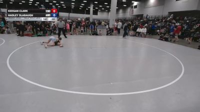 63.2-69.3 lbs Champ. Rd Of 16 - Hadley Slabaugh, Alber Athletics Wrestling Club vs Keegan Clark, Team Champs Wrestling Club