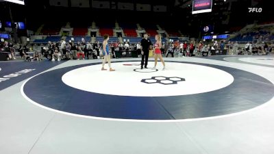 125 lbs 7th Place Match - Averie Counts, KS vs Claire Lancaster, OK