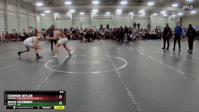 215 lbs Round 7 (8 Team) - Connor Setler, Central York Wrestling Club vs Knox Mckibben, Team GT