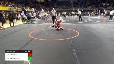 65 lbs Round Of 64 - Edward Carter, East Pennsboro vs Evan Wellner, Warren