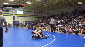 144 lbs 2nd Place Match - Jadyn Bevans, Solon vs Jack Vitek, Grinnell