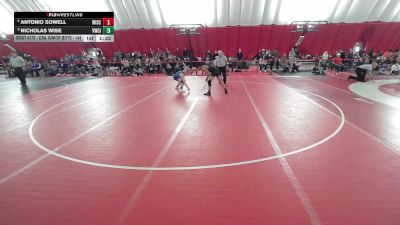 USA Junior Boys - 144 lbs Semis - Nicholas Wise, Viking Wrestling Club (IA) vs Antonio Sowell, Wisconsin