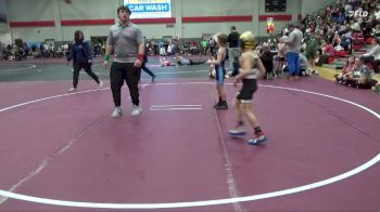 65 lbs Champ. Round 2 - Patrick Kirk, Lincoln Youth Wrestling vs Warren Beams, Northside Takedown Wrestling C