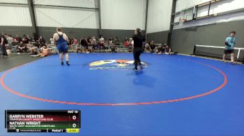 285 lbs Quarterfinal - Garryn Webster, Thurston County Wrestling Club vs Nathan Wright, South West Washington Wrestling Club