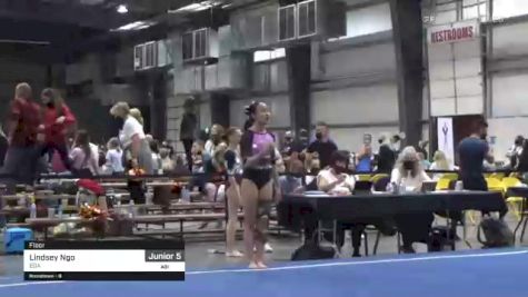 Lindsey Ngo - Floor, EGA - 2021 Region 1 Women's Championships