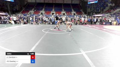 106 lbs Rnd Of 128 - Jordan Zambon, MI vs Brycen Dawley, WA