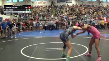 117 lbs Champ. Round 1 - Zoe Vore, Dig Bick vs Zerrah Sharpe, G4orce Wrestling Club