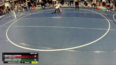 64 lbs Cons. Round 3 - Graham Cochran, Uintah Wrestling vs Zendric Montoya, Northside Wrestling Club