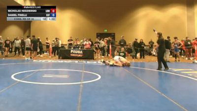 132 lbs Cons. Rd Of 32 - Nicholas Kedzierski, Legacy Dragons vs Daniel Finelli, Elite