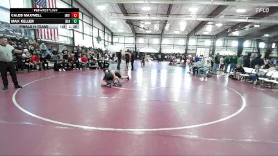 175 lbs Finals (4 Team) - Max Keller, Bear River vs CALEB MAXWELL, Manti