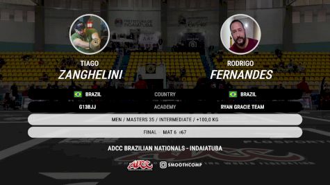 Rodrigo Fernandes vs Tiago Zanghelini 2025 ADCC Brazilian Nationals