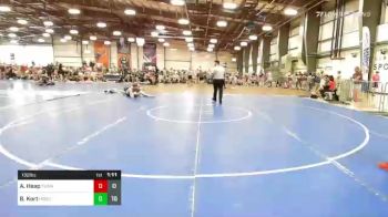 132 lbs Rr Rnd 1 - Anderson Heap, Team Thunder vs Braiden Kort, Hobo Wrestling