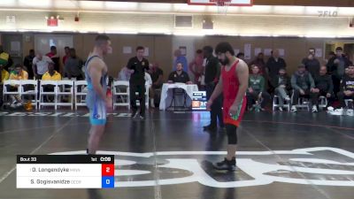 87 kg Semifinal - Khasanov Bakhtovar, Tajikistan vs Richard Carlson, Minnesota Storm