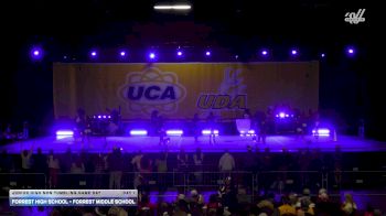Forrest High School - Forrest Middle School [2025 Junior High Non Tumbling Game Day Day 1] 2025 UCA & UDA Smoky Mountain Championship
