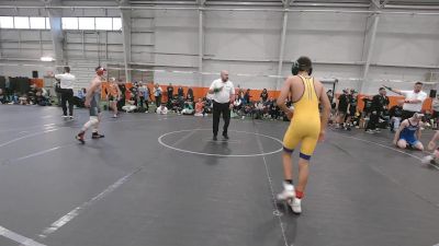 115 lbs Round 1 (10 Team) - Greg Burkes, Notre Dame Lions vs Brett Georger, Contenders WA