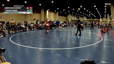175 lbs Quarterfinal - Maciej Paszek, AuburnTakeDown Wrestling vs James Shaw Garrett, Elevation Wrestling Club