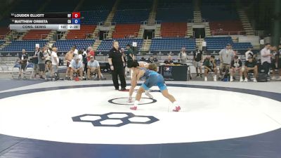 138 lbs Cons. Semis - Louden Elliott, New York vs Matthew Orbeta, California