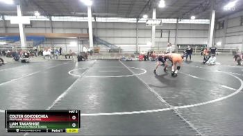 95 lbs 5th Place Match - Colter Goicoechea, Fruitland Middle School vs Liam Takashige, New Plymouth Middle School