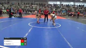138 lbs Prelims - Bryce Lowery, Indiana Outlaws White vs Vincent Dipetaro, Shore Thing White