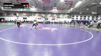 125 lbs Cons. Round 4 - Aiden Han, Indian Hill Community College vs Caleb Parker, Missouri Valley