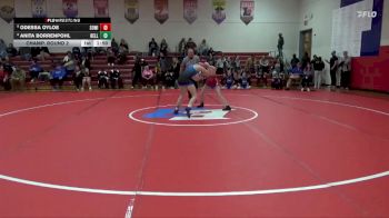 125 lbs Champ. Round 2 - Odessa Oyloe, South Winneshiek vs Anita Borrenpohl, Bellevue