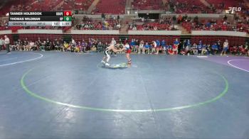 132 lbs Round 4 - 3rd Wb (16 Team) - Tanner Holbrook, Grapevine vs Thomas Wildman, Dallas Highland Park