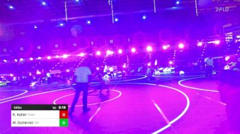 58 lbs 5th Place - Reagan Keller, Team Champs vs Mila Gutierrez, Top Rank Hammers