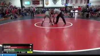 120 lbs 3rd Place Match - CJ Davis, Notre Dame, Burlington vs Dawson Fish, Dubuque Hempstead