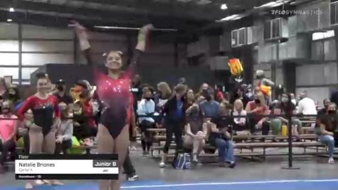 Natalie Briones - Floor, Carter's - 2021 Region 1 Women's Championships