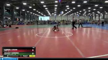 115 lbs Round 2 (6 Team) - Gabriel Logan, Apex vs Gradey Harding, East Coast Elite