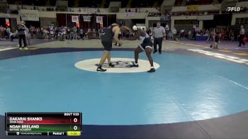 215 Elite Varsity Champ. Round 2 - Dakarai Shanks, Spain Park vs Noah Breland, Bayside Academy