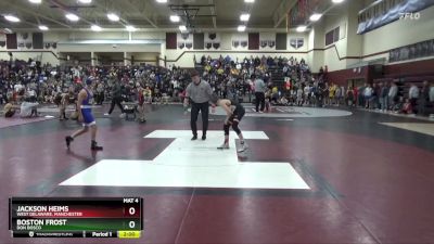 85-91 lbs 1st Place Match - Boston Frost, Don Bosco vs Jackson Heims, West Delaware, Manchester