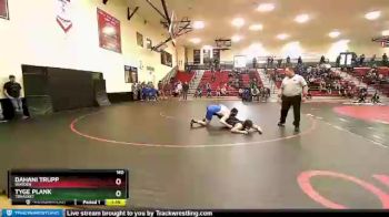160 lbs 1st Place Match - Dahani Trupp, Warden vs Tyge Plank, Tonasket