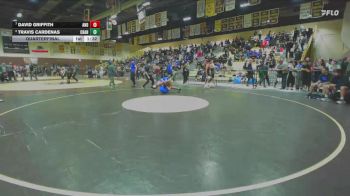 157 lbs Quarterfinal - David Griffith, Anderson vs Travis Cardenas, Chandler