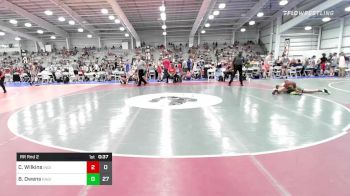 105 lbs Rr Rnd 2 - Cooper Wilkins, Indiana Flash M vs Ben Owens, Ragin Raisins Fredonia